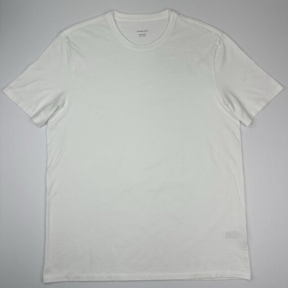 Everlane Other - Everlane Uniform Men's NWOT White The Organic Crew Neck Athleisure T-Shirt L/C42